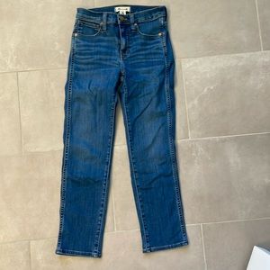 Madewell Stovepipe jeans